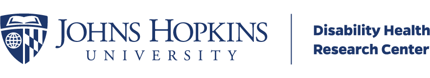 Johns Hopkins University - Disability Health Research Center logo